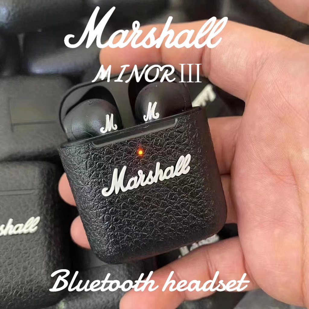 Tn82 - tai nghe bluetooth marshall minor 3 nhét tai không dây thông minh
