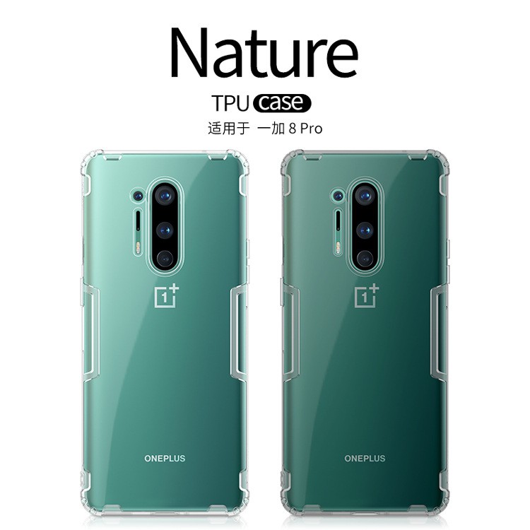 Ốp lưng tpu oneplus 7 pro / oneplus 8 / oneplus 8 pro, nillkin, trong suốt