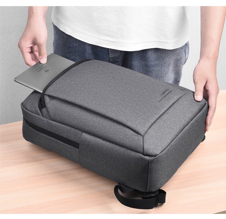 Balo văn phòng dành cho nam chống thấm nước đựng máy tính laptop đi học đi du lịch E126