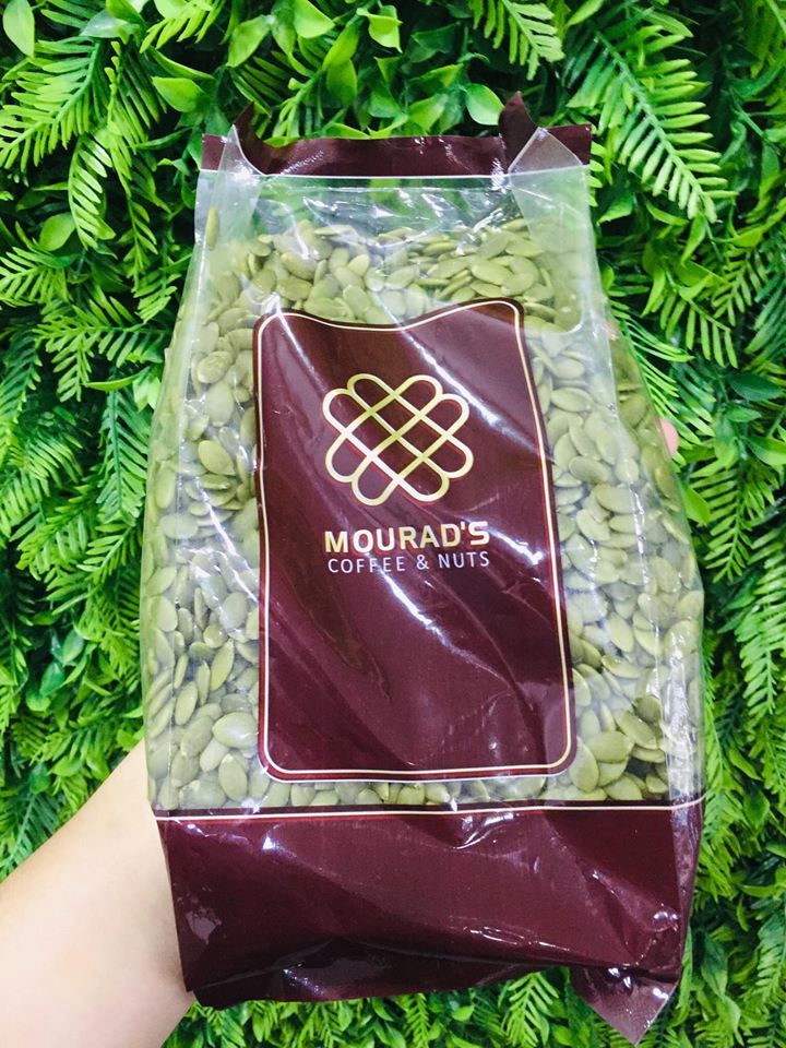 [HCM]Nhân Hạt Bí Xanh Mourad’s Thơm Ngon 500gr[bí xanh sống]