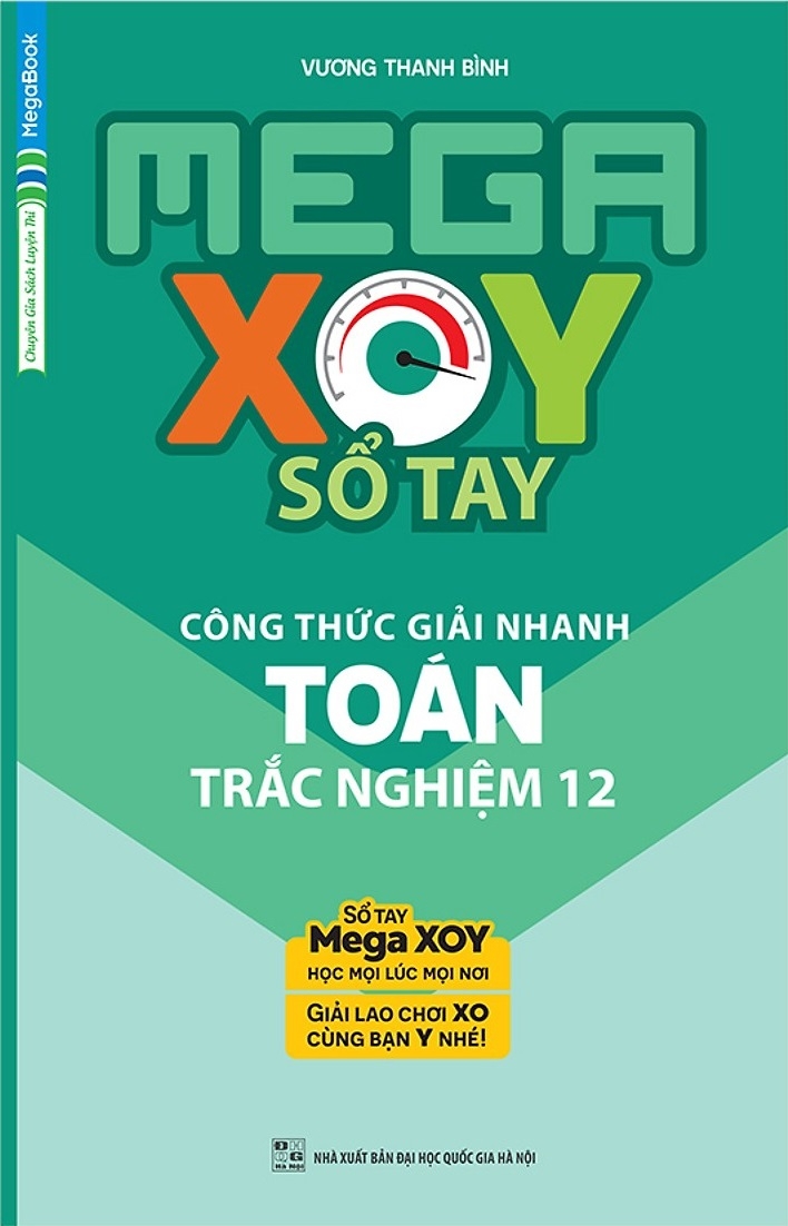 Fahasa - mega xoy - sổ tay công thức giải nhanh toán trắc nghiệm 12