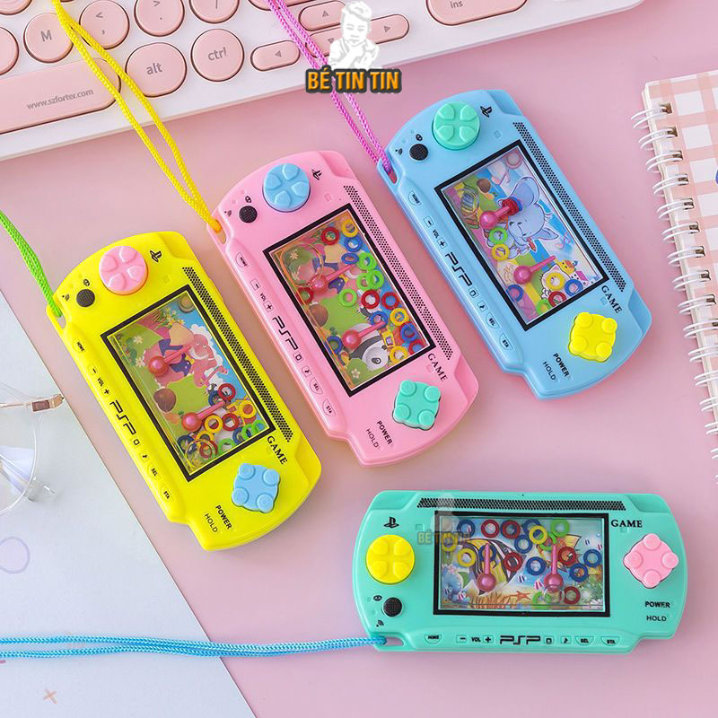 Máy chơi game bắn vòng nước huyền thoại, trò chơi vui nhộn dành cho bé