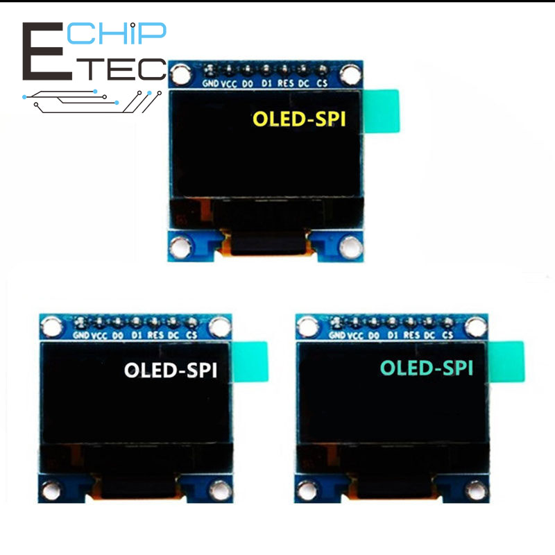 Mô-đun hiển thị màu xanh dương nối tiếp oled iic 0.96 inch màu trắng/xanh dương/vàng 128x64 i2c ssd1306 12864 bảng màn hình lcd cho arduino