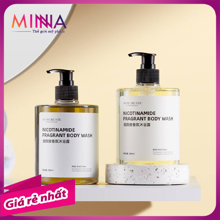 [HOT] Sữa Tắm Trắng Da Hương Nước Hoa May Create 500ml | Mùi Thơm Sang Trọng, Dưỡng Trắng Hiệu Quả