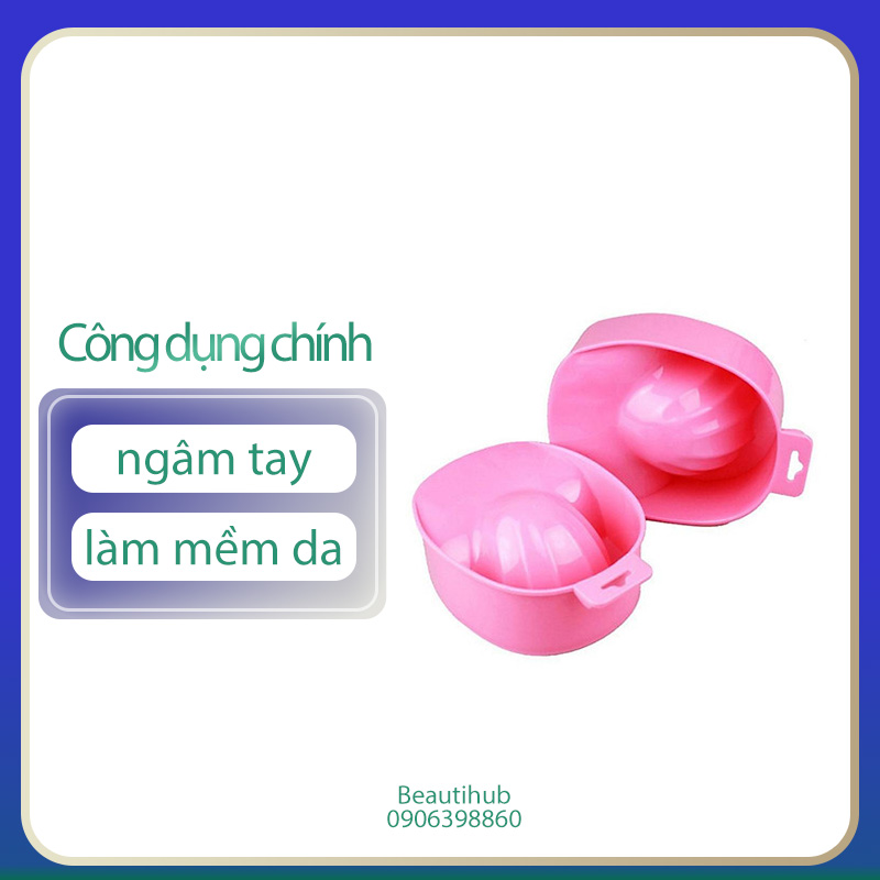 Bát ngâm tay nhựa 2 lớp - bát chuyên dụng ngâm tay