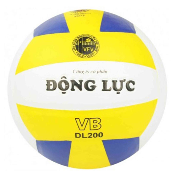 Quả Bóng Chuyền Động Lực DL200 Chính Hãng - Tặng kèm kim bơm bóng và túi lưới đựng bóng