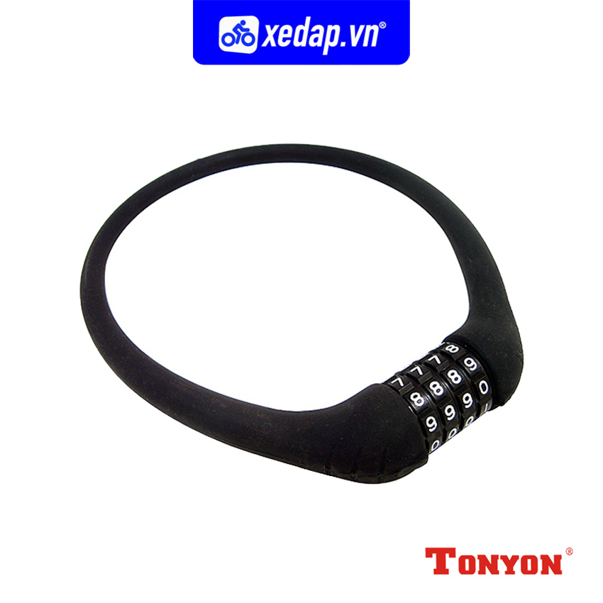 [FREESHIP] Dây Khóa Xe Đạp Bọc Silicone 12x600mm TONYON TY07 Bicycle Lock