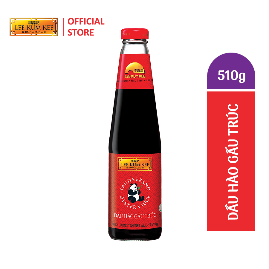 Dầu hào gấu trúc Lee Kum Kee Panda Oyster Sauce 510g