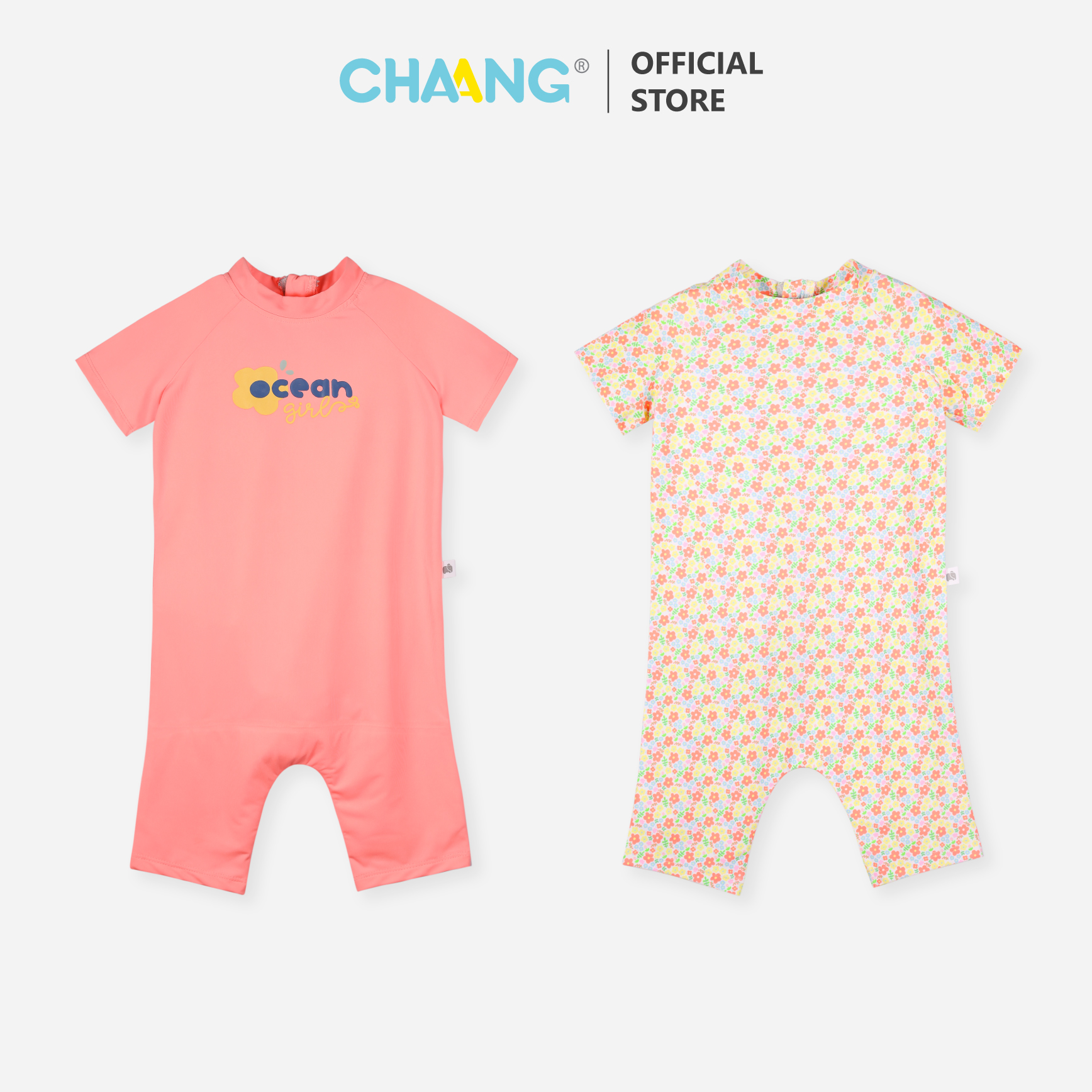 Bộ bơi khóa sau bé gái Olympia Chaang