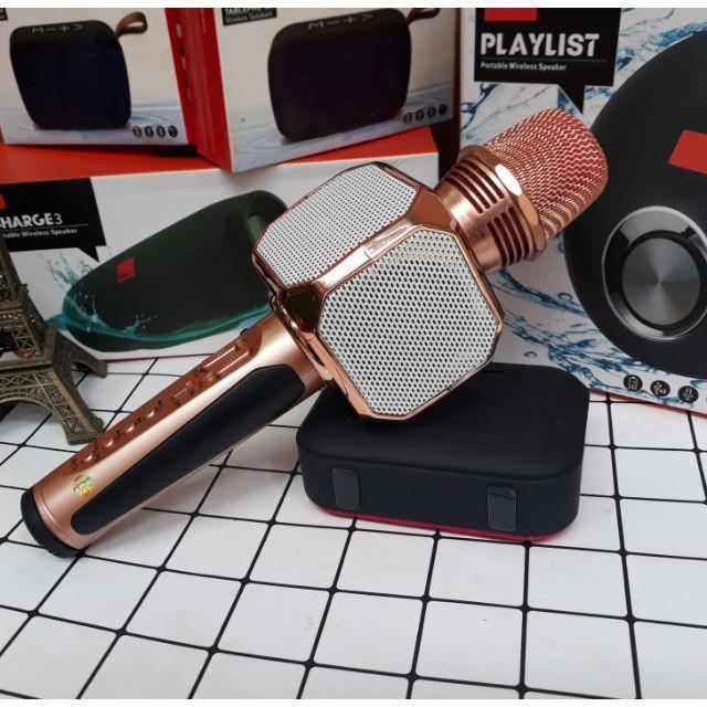 Micro karaoke bluetooth sd10 - - mic 3 in 1 hàng sịn gía sốc mua ngay kẻo hết bluetooth không dây sd10 âm thanh sống động, chống hú, thỏa sức ca hát - bảo hành 6 tháng uy tín 1 đổi 1