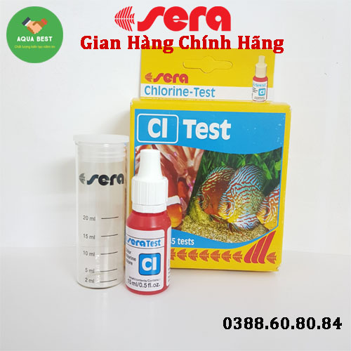 Hộp test clo sera - test cl sera đức