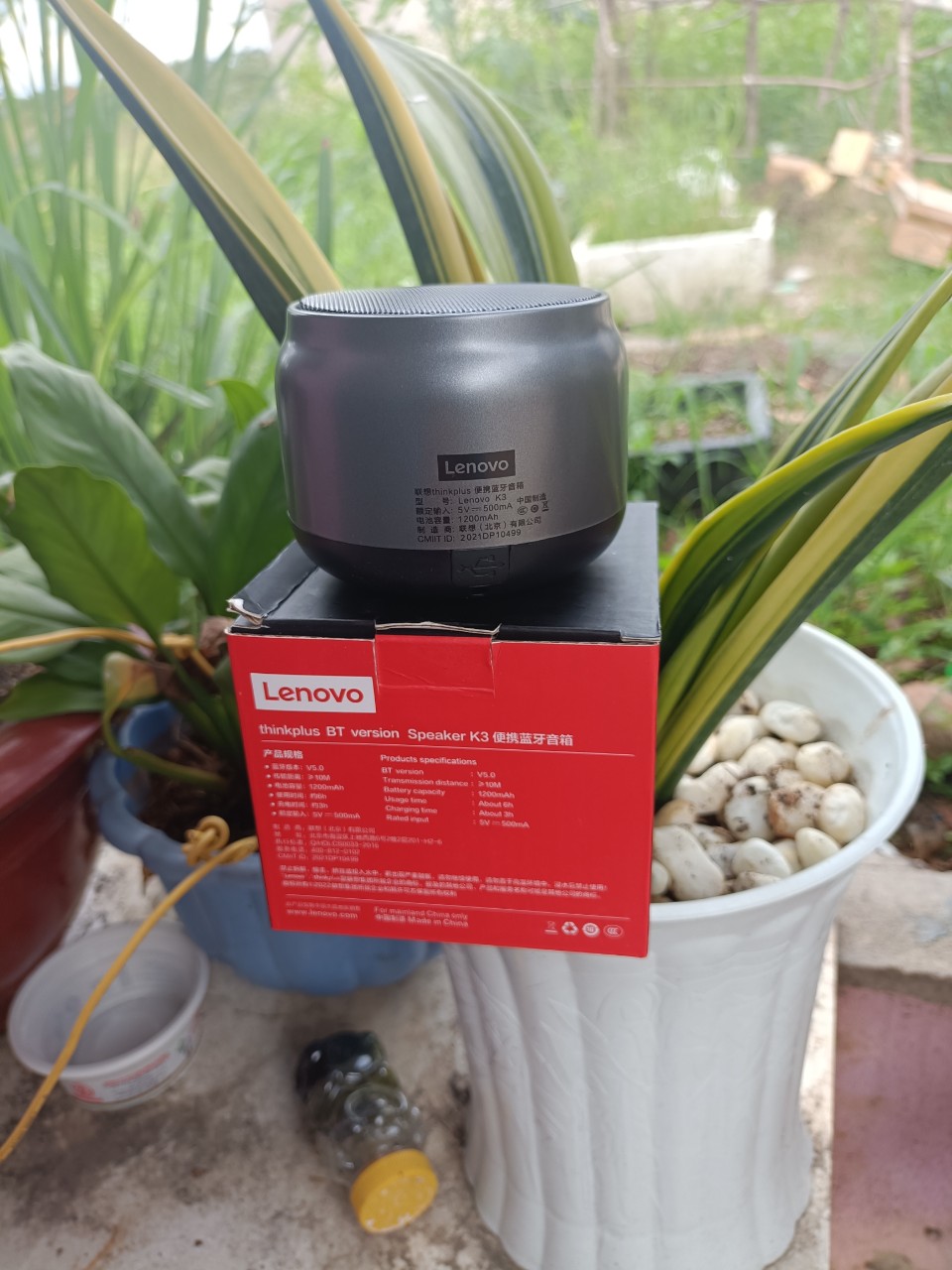 Loa Bluetooth mini chính hãng Lenovo thinkplus K3, loa bloutooth mini giá rẻ, Loa mini Bloutooth