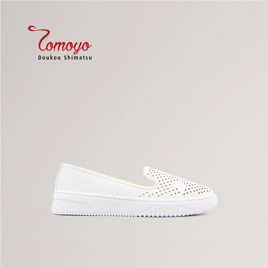Giày Sneaker Nữ Tomoyo Da Microfiber SIÊU NHẸ TMW20907