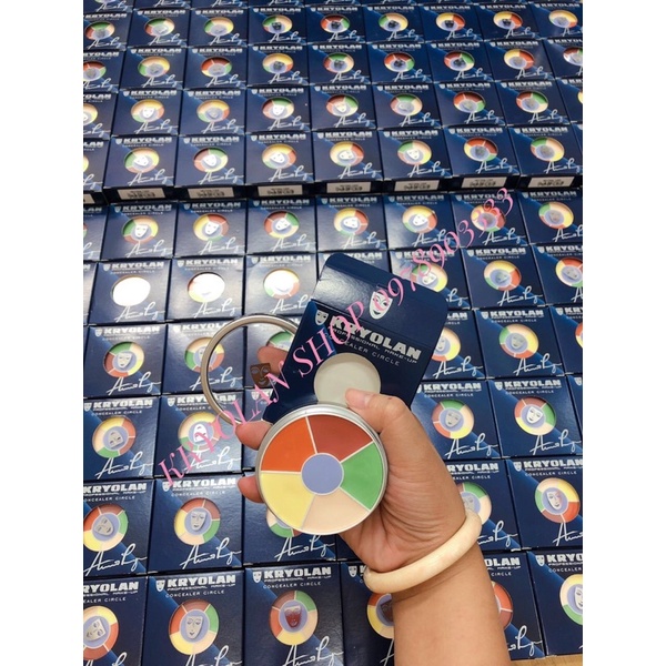 Bảng triệt sắc-che khuyết điểm Kryolan