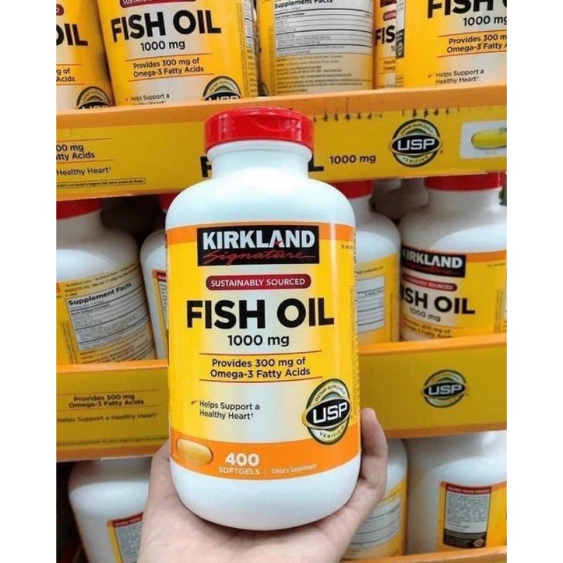 Viên uống dầu cá fish oil 1000mg 400 viên