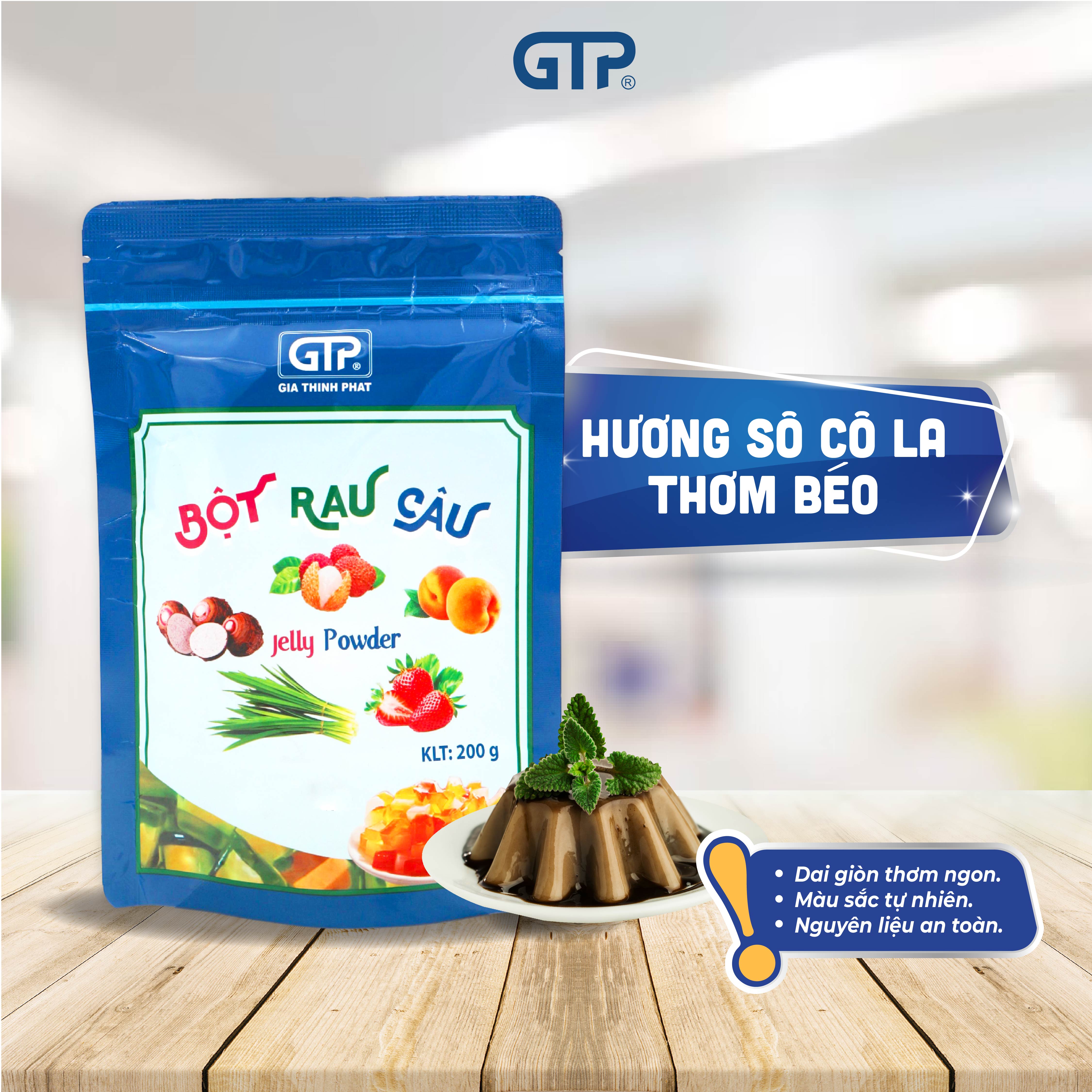 Bột rau câu hương socola gtp