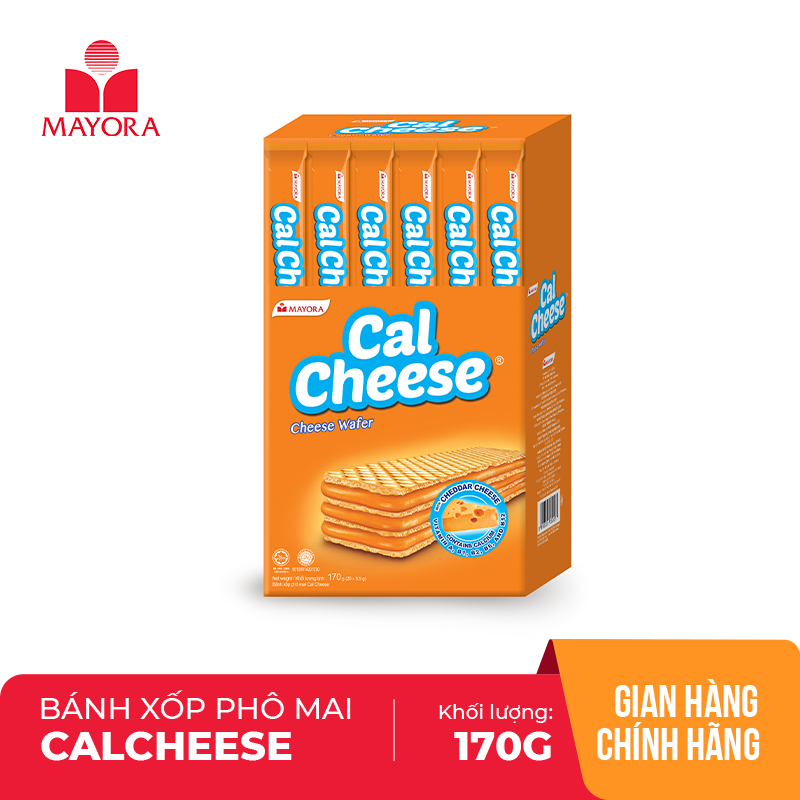 BÁNH XỐP PHÔ MAI CAL CHEESE 170G