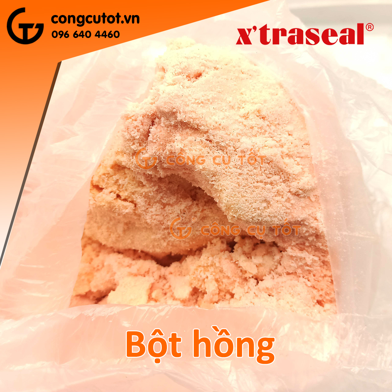 Bột rửa dầu mỡ công nghiệp - bột rửa ta Hand Powder X’traseal Malaysia 1kg