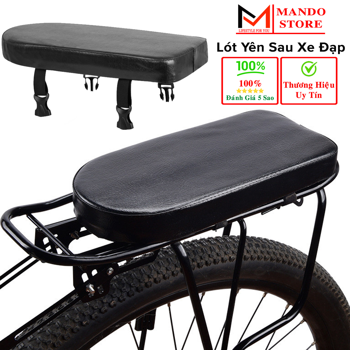 Đệm lót yên sau xe đạp thể thao bọc da pu chống nước chống bụi bẩn, yên xe đạp, yên sau xe đạp, đệm yên xe đạp, lót yên xe đạp, đệm lót yên sau xe