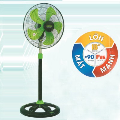 2 Cây Quạt Senko đứng Công Nghiệp 5 cánh DCN1806