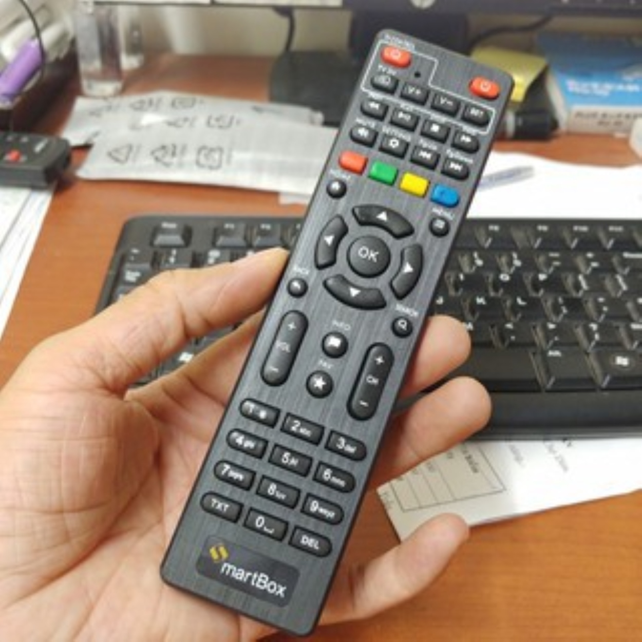 Điều khiển đầu thu mytv smartbox 2 vnpt