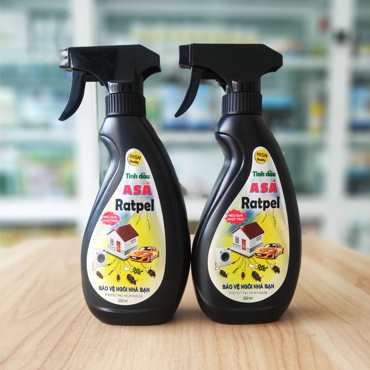 Tinh dầu xua đuổi chuột và côn trùng ASA Ratpel 350ml