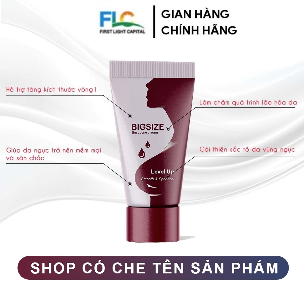 Kem Nở Ngực BigSize Cream 50g Hàng Chính Hãng