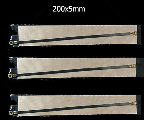 3 bộ dây nhiệt và màng chống dính thay thế máy ép miệng túi nhựa nilon 200x5mm