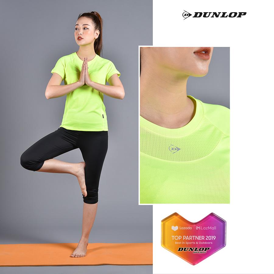 Áo thun thể thao Nữ Dunlop DABAS8069-2 Hàng chính hãng Thương hiệu từ Anh Quốc Đổi trả miễn phí