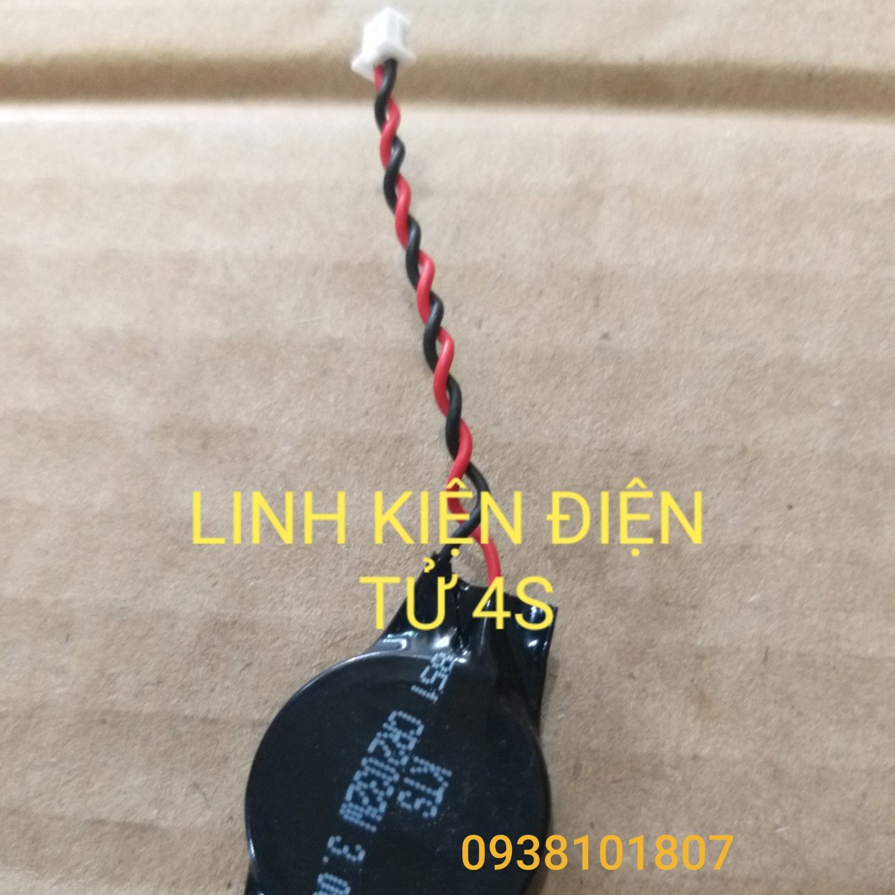 Pin cmos cr2032w - 3v, loại dây có hai chân cắm