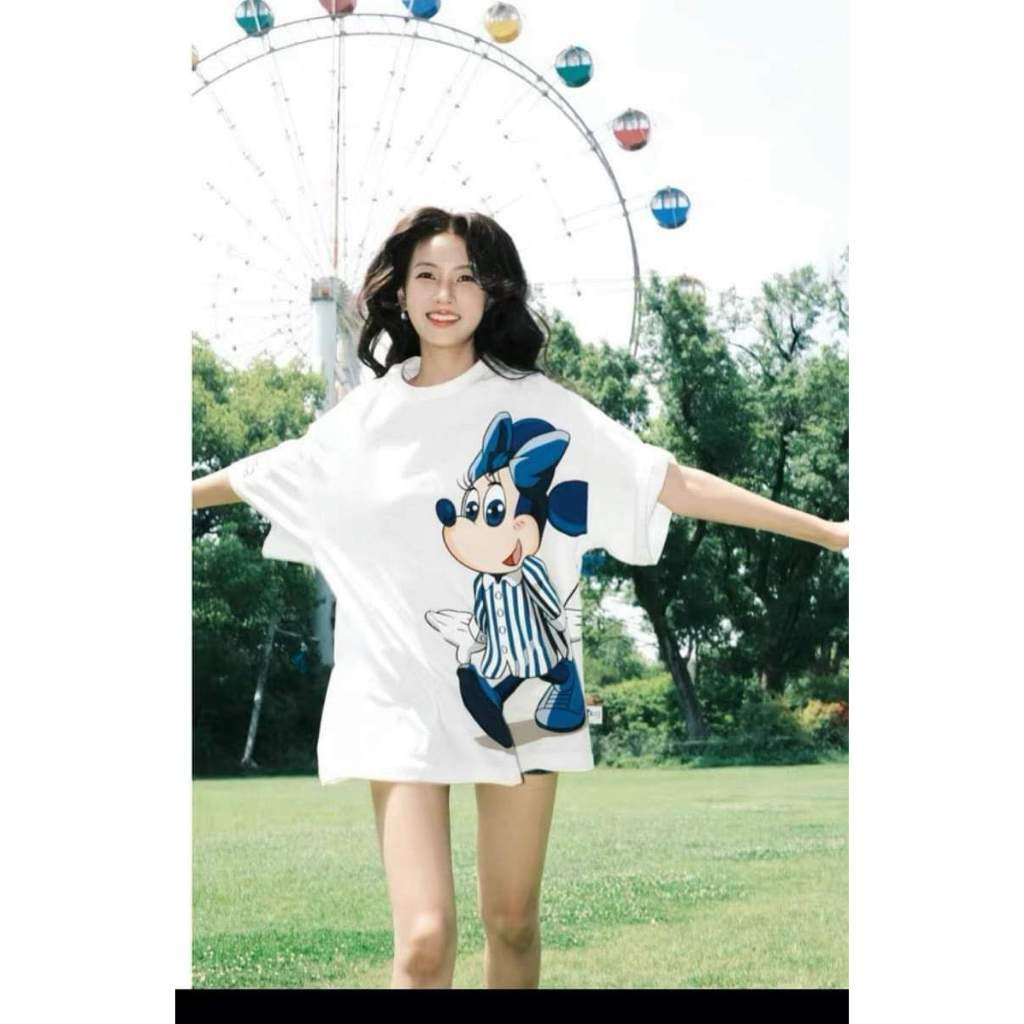 [Cotton 100%] Áo Thun Mickey Form Rộng Oversize Định Lương Vải 260 GSM Cao Cấp Có Kèm Hộp - Thương Hiệu STY - AC349