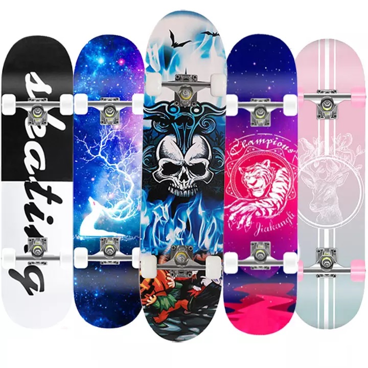 [HCM][Cam Kết Chất Lượng] Ván Trượt Skateboard Chuyên Nghiệp Ván Trượt Người Lớn Trẻ Em Đạt Chuẩn Thi Đấu Khung Hợp Kim Chắc Chắn Bánh Xe PU Chống Mài Mòn