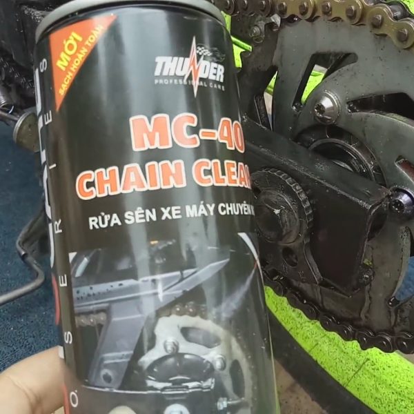 [HCM][ LOẠI TỐT ] CHAI XỊT RỬA SÊN - VỆ SINH SÊN XE MÁY - XE TAY CÔN - XE MOTO - MC-40 + 400ML