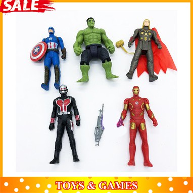 ĐỒ CHƠI TRẺ EM Bộ 5 Siêu Anh Hùng Avenger 2