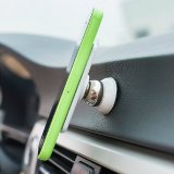 Giá đỡ, kẹp đế hít nam châm điện thoại trên xe hơi, mặt phẳng đa năng 360 độ H76-TRẮNG