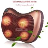 Gối tựa mát xa lưng cổ hồng ngoai cafe