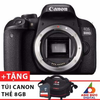 Máy ảnh Canon EOS 800D Body+ Tặng thẻ nhớ 8GB và Túi máy ảnh - Hãng
phân phối chính thức
