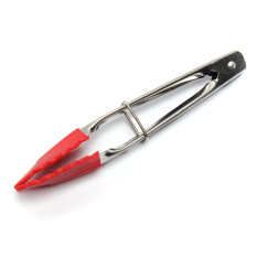 Kẹp gắp đồ ăn 18cm màu xanh/đỏ ubl ka0126