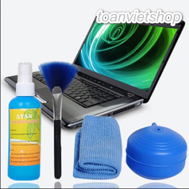 Bộ vệ sinh laptop 4 món