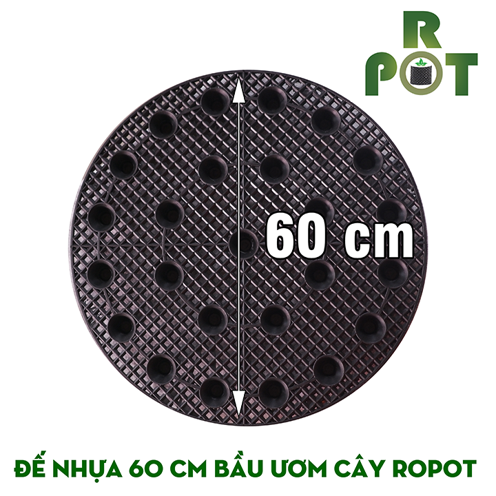 Đế lót bầu ươm cây thông minh ROPOT ĐK 60cm