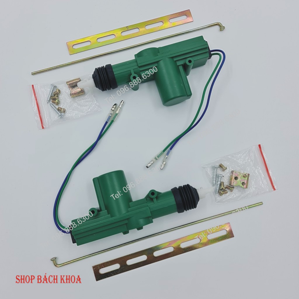 Chuột cửa ô tô 12v - chốt cửa ô tô dùng cho ô tô con, ô tô tải - shop bách khoa
