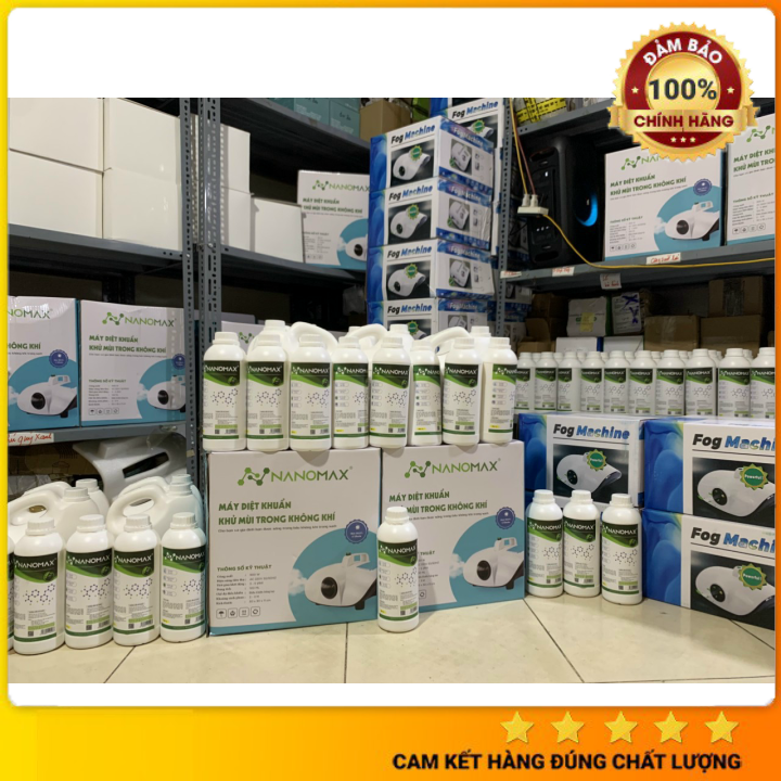Dung dịch sát khuẩn nano cho máy khử khuẩn, dung dịch nano bạc khử khuẩn - Dùng diệt khuẩn phòng, ô tô