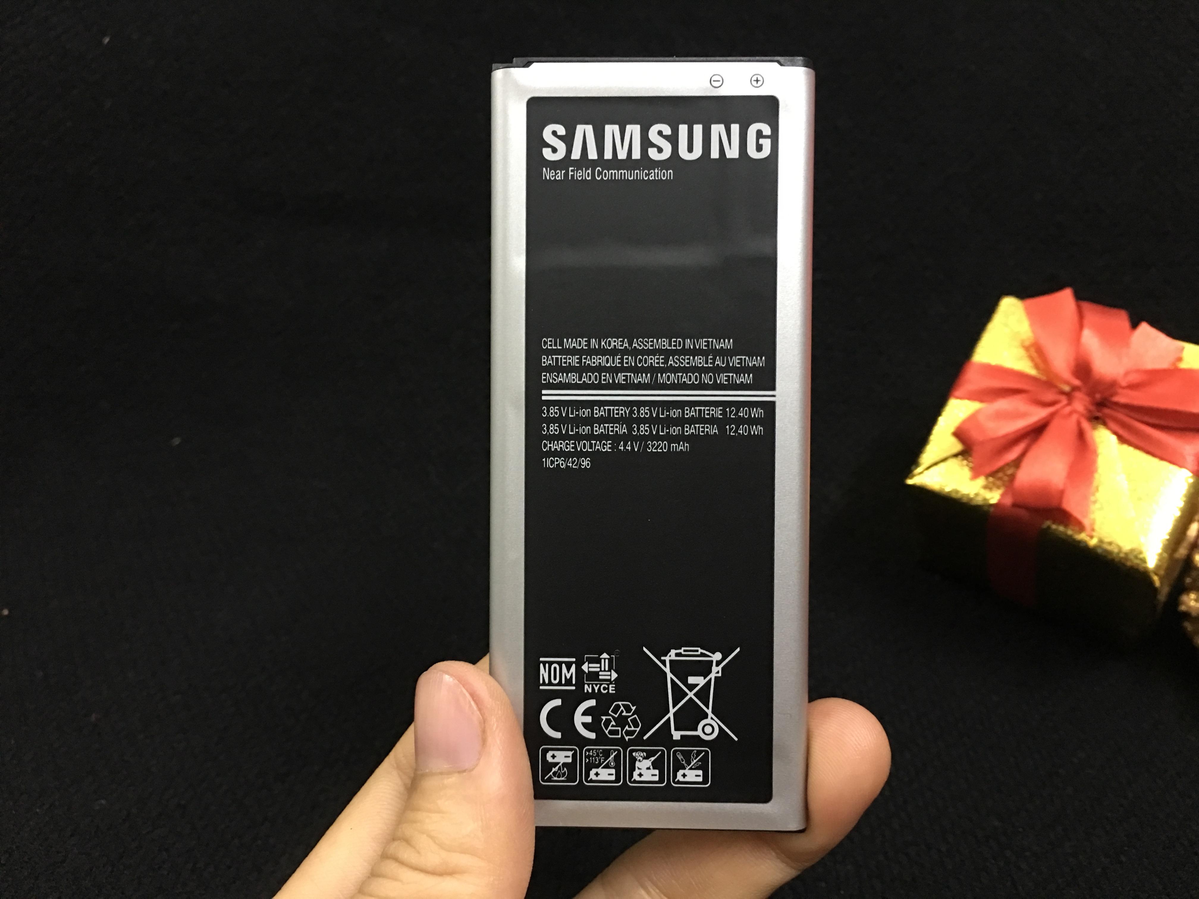Pin samsung note 4 zin 100%