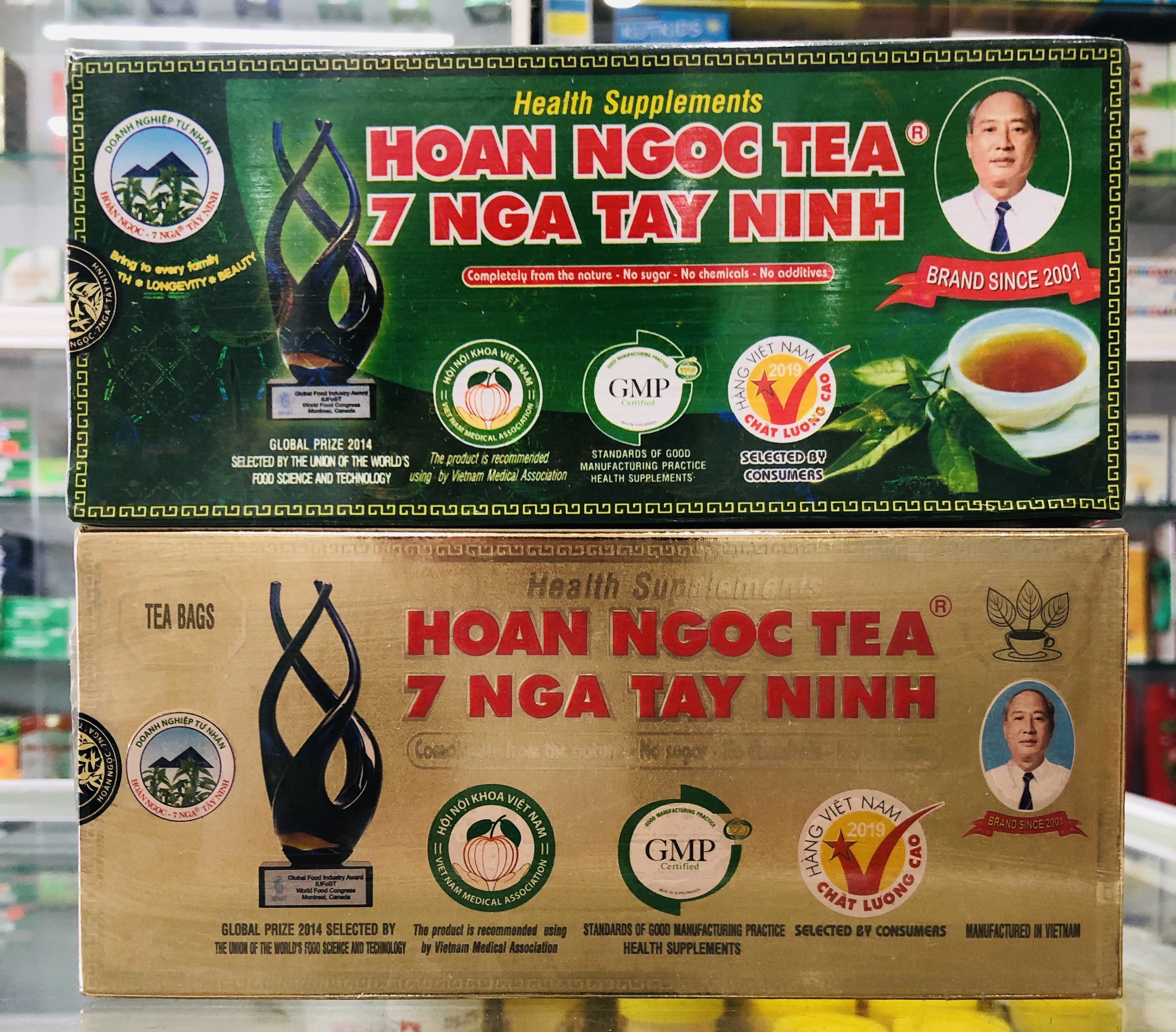 Trà túi lọc HOÀN NGỌC 7 NGA - 30 túi lọc/hộp