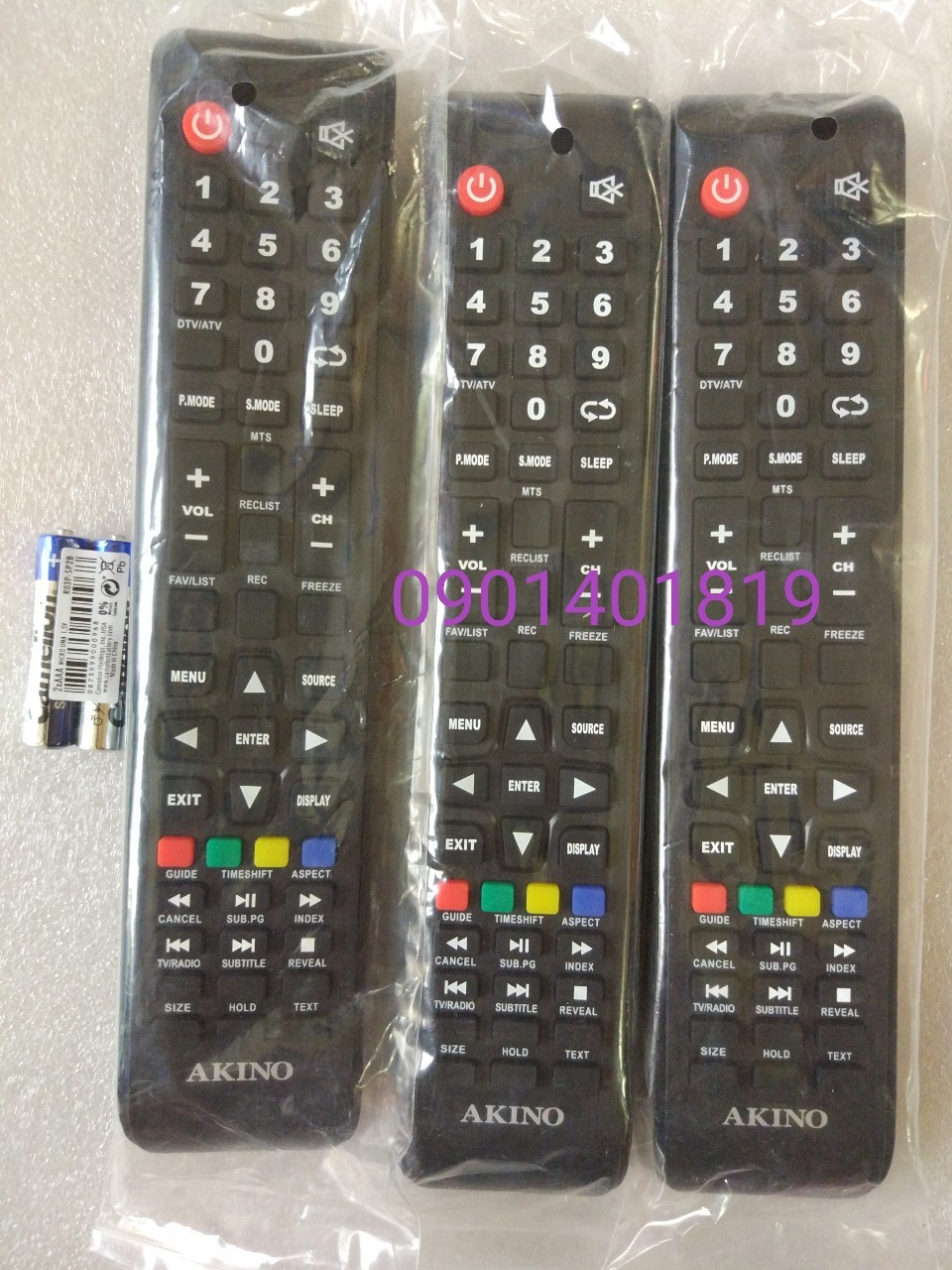 Điều Khiển Tivi AKINO PA - 32TDBV = PA - 40TDBV ( hàng chính hãng mới 100% )