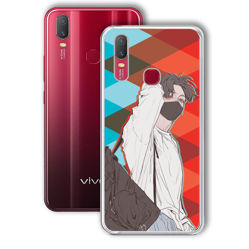 Ốp lưng in hình chibi anime Vivo Y11 - 01257 8021 COOLBOY01 - Silicone Dẻo