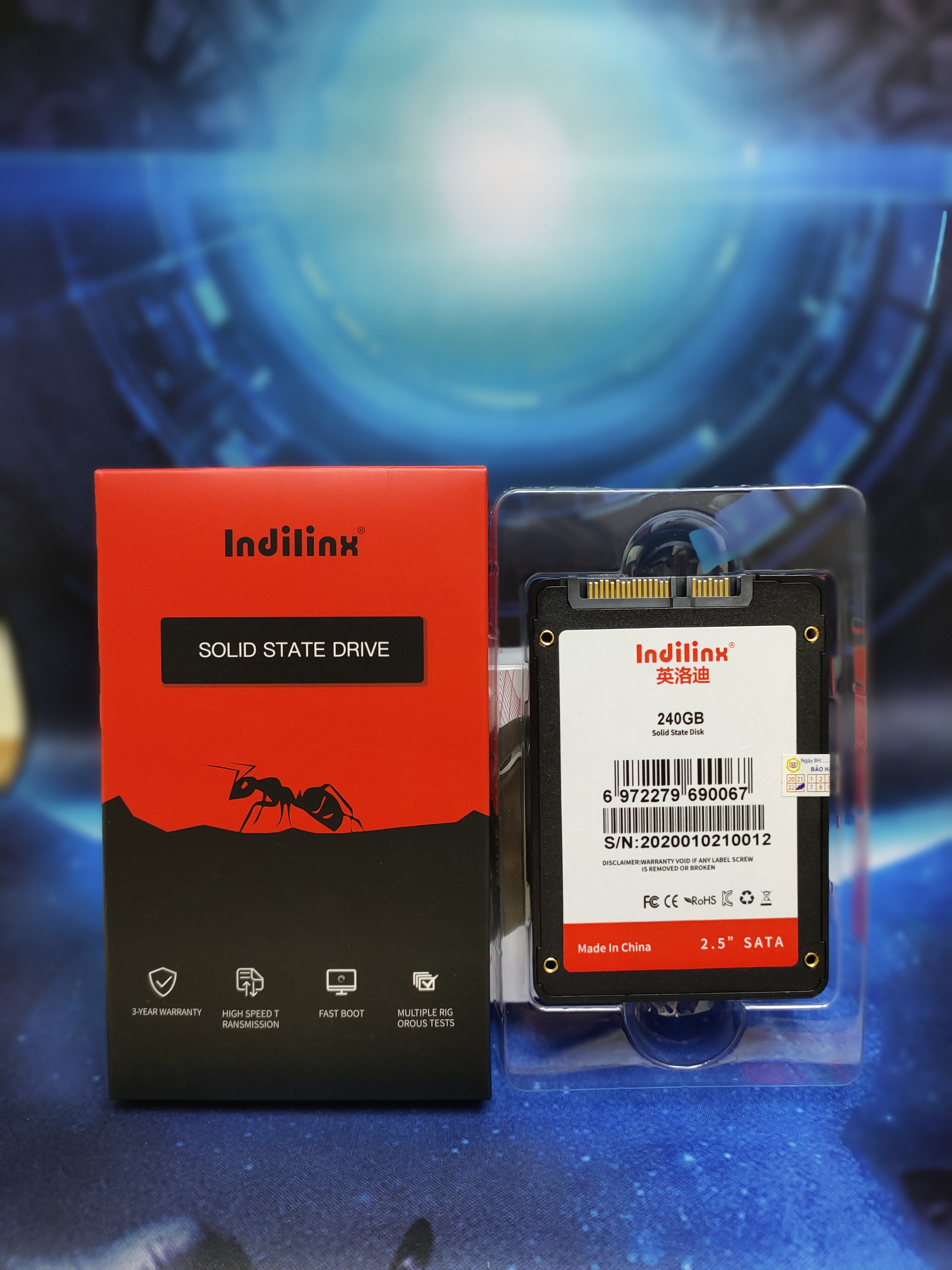 Ổ cứng SSD indilinx 240gb |chính hãng| miễn phí cài phần mềm, thiết kế hiện đại, thông minh, độ bền cao, cam kết hàng đúng mô tả, chất lượng đảm bảo