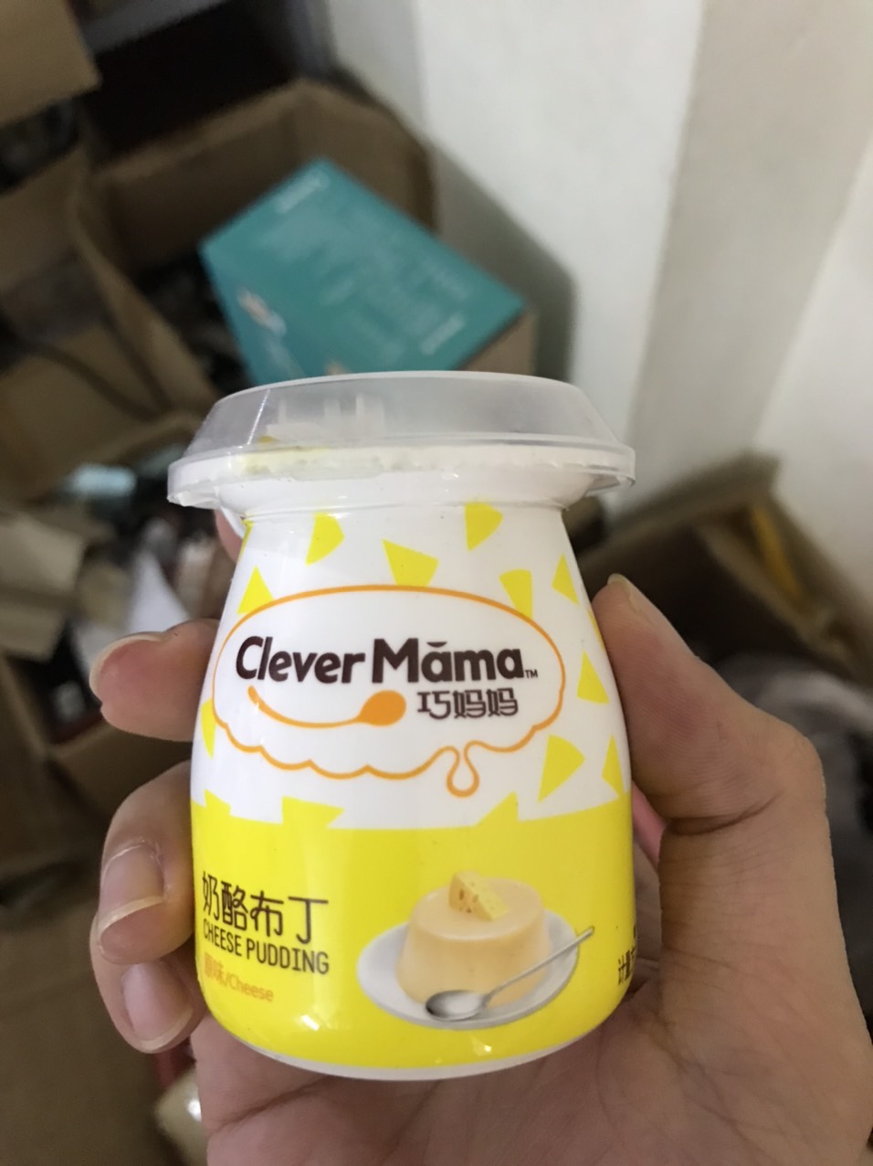 [HOT 2020]Thạch vị phô mai - caramen Pudding Clever Mama Egg