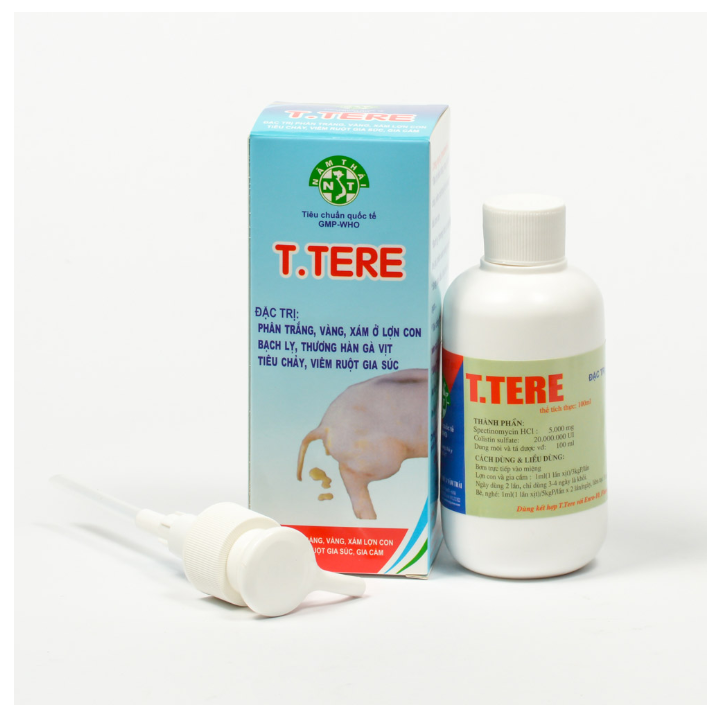 NĂM THÁI Ttere 100ml phân trắng và tiêu chảy lợn và gia súc gia cầm