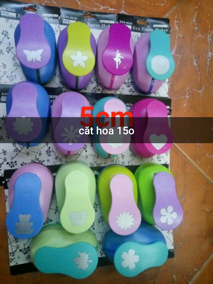 Dập hoa chợ lực 5cm
